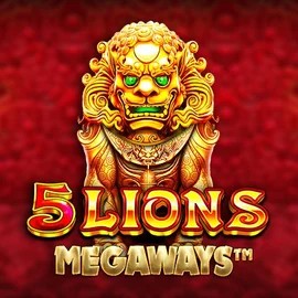 5 Lions Megaways slot icon by Pragmatic Play, available at Robocat Casino
