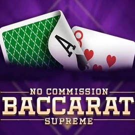 Baccarat Supreme logo by OneTouch Games at Robocat Casino