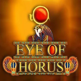 Eye of Horus slot logo by RTG (Reel Time Gaming) at Robocat Casino