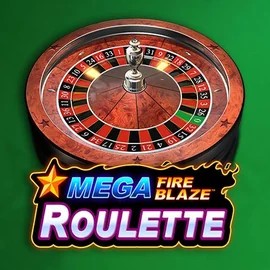Table Games logo of Mega Fire Blaze Roulette from Playtech at Robocat Casino